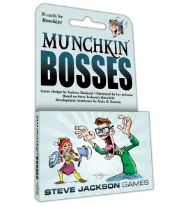 Steve Jackson Games Munchkin Bosses Card Games