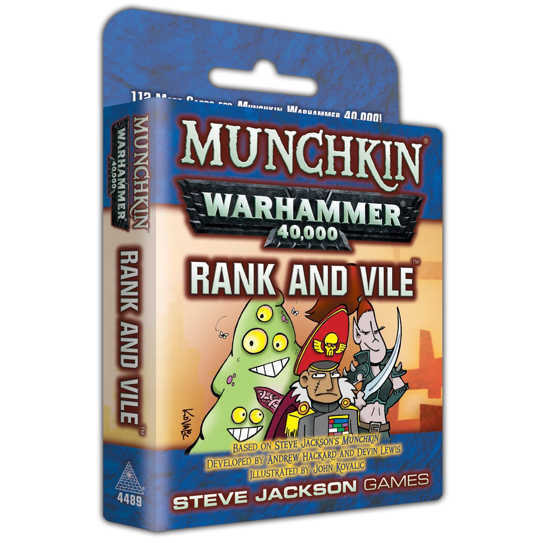 Coupon π₯° Steve Jackson Games Munchkin Warhammer 40000 Rank And Vile Card Games β€οΈ 2 Steve Jackson Games Munchkin Warhammer 40000 Rank And Vile Card Games