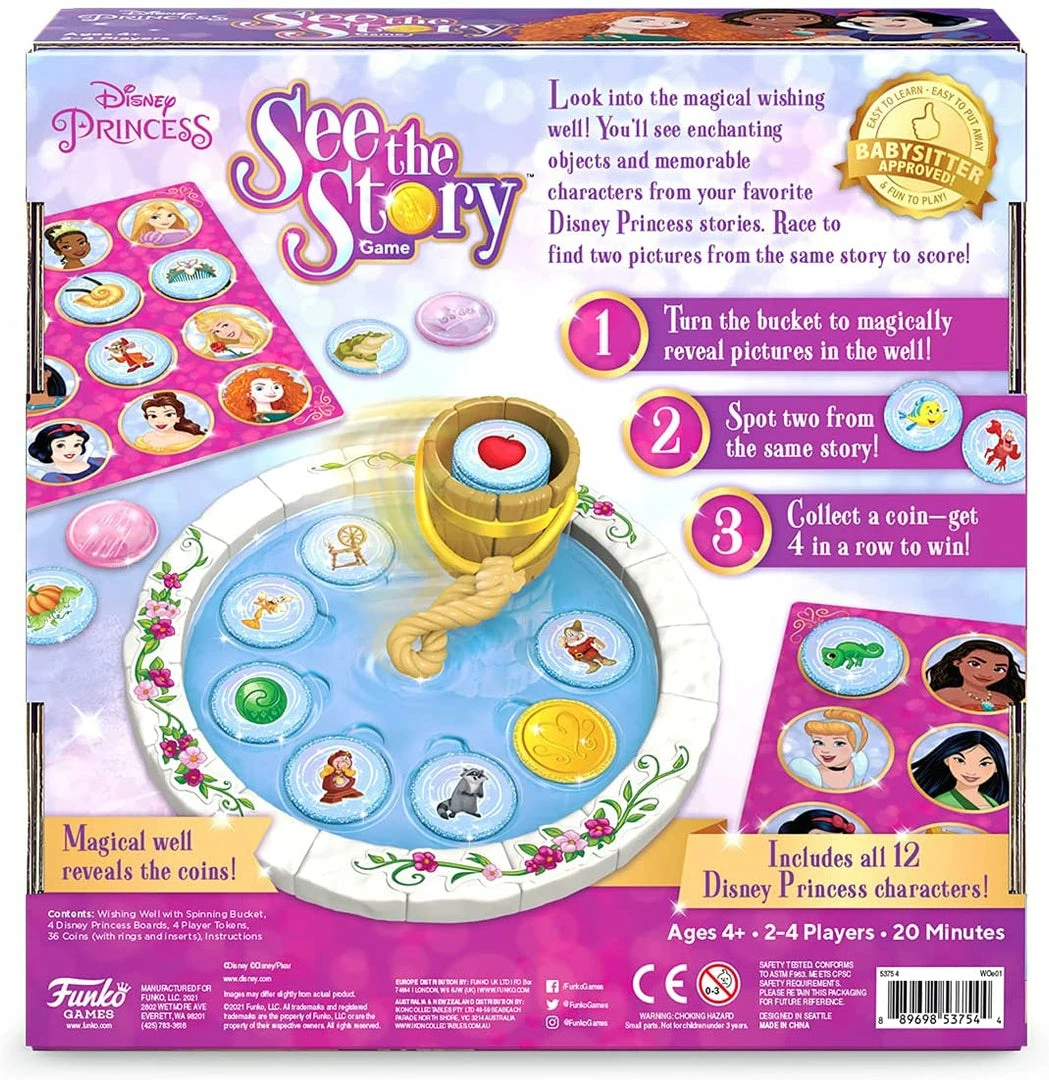Best reviews of ๐ Funko Family Games Disney Princess See The Story โค๏ธ 2 Funko Family Games Disney Princess See The Story