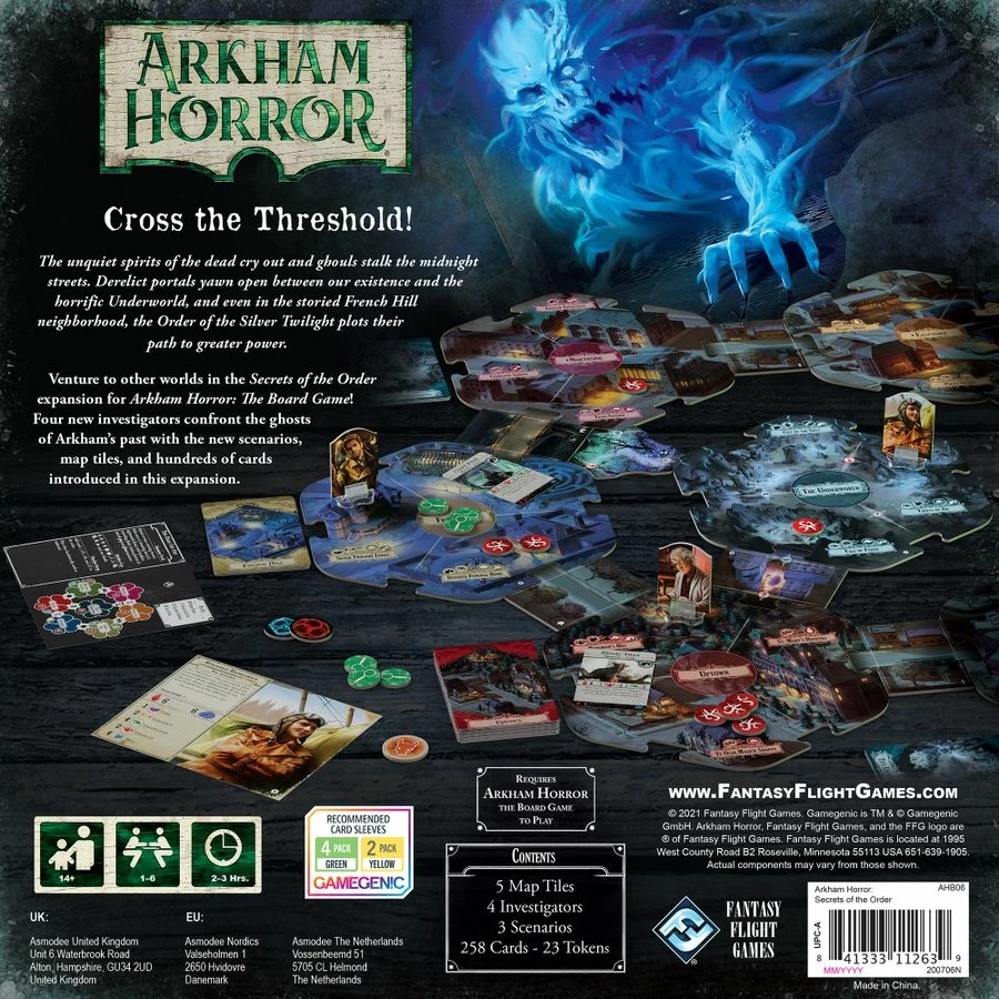 Top 10 ๐ Fantasy Flight Games Strategy Games Arkham Horror Secrets Of The Order ๐ 2 Fantasy Flight Games Strategy Games Arkham Horror Secrets Of The Order