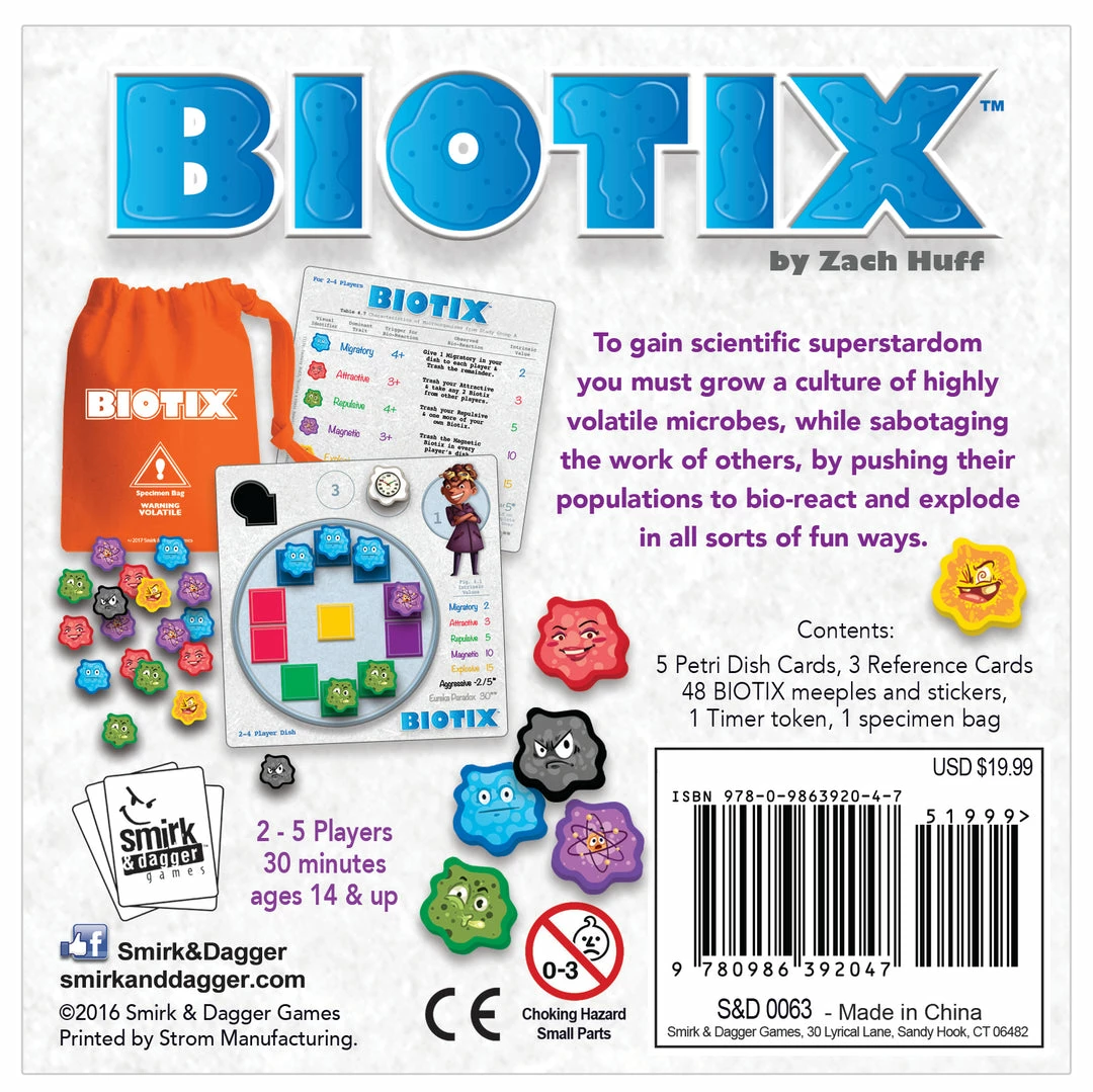 Brand new π Smirk & Dagger Games BIOTIX Strategy Games π― 2 Smirk & Dagger Games BIOTIX Strategy Games