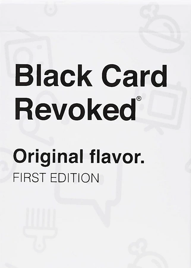 Flash Sale π CFAP Holdings Black Card Revoked First Edition Card Games β€οΈ 1 CFAP Holdings Black Card Revoked First Edition Card Games