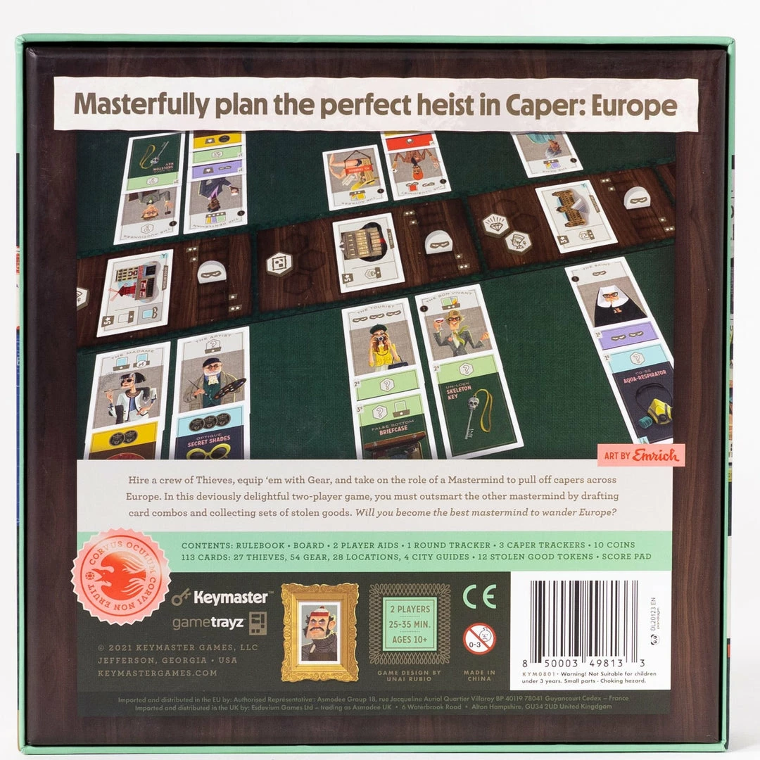 Flash Sale π Keymaster Games Caper Europe Strategy Games π 3 Keymaster Games Caper Europe Strategy Games