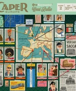 Keymaster Games Caper Europe Strategy Games