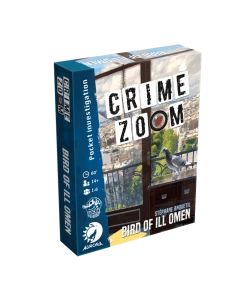 Lucky Duck Games Card Games Crime Zoom Bird Of Ill Omen
