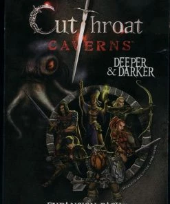 Smirk & Dagger Games Strategy Games Cutthroat Caverns Deeper & Darker Expansion 1