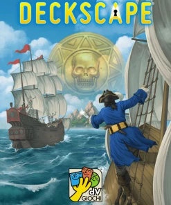 DV Games Deckscape: Crew Vs Crew - The Pirate's Island Strategy Games
