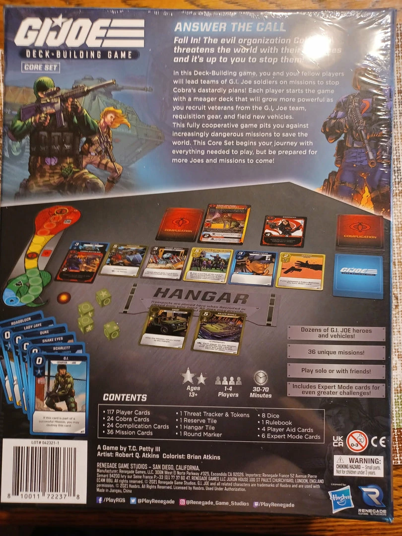 New π Renegade Game Studios GI JOE Deck-Building Game π― 2 Renegade Game Studios GI JOE Deck-Building Game