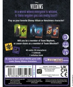 Asmodee Gathering Of The Wicked Disney Villains
