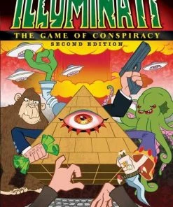 Steve Jackson Games Illuminati 2nd Edition Strategy Games