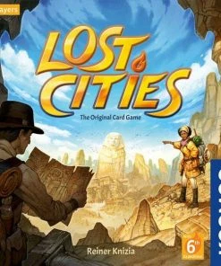 Thames & Kosmos Best Sellers Lost Cities Card Game With 6th Expedition