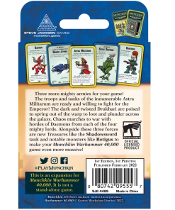 Coupon π₯° Steve Jackson Games Munchkin Warhammer 40000 Rank And Vile Card Games β€οΈ 6 Steve Jackson Games Munchkin Warhammer 40000 Rank And Vile Card Games