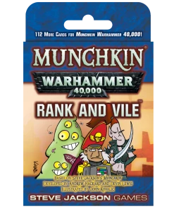 Steve Jackson Games Munchkin Warhammer 40000 Rank And Vile Card Games