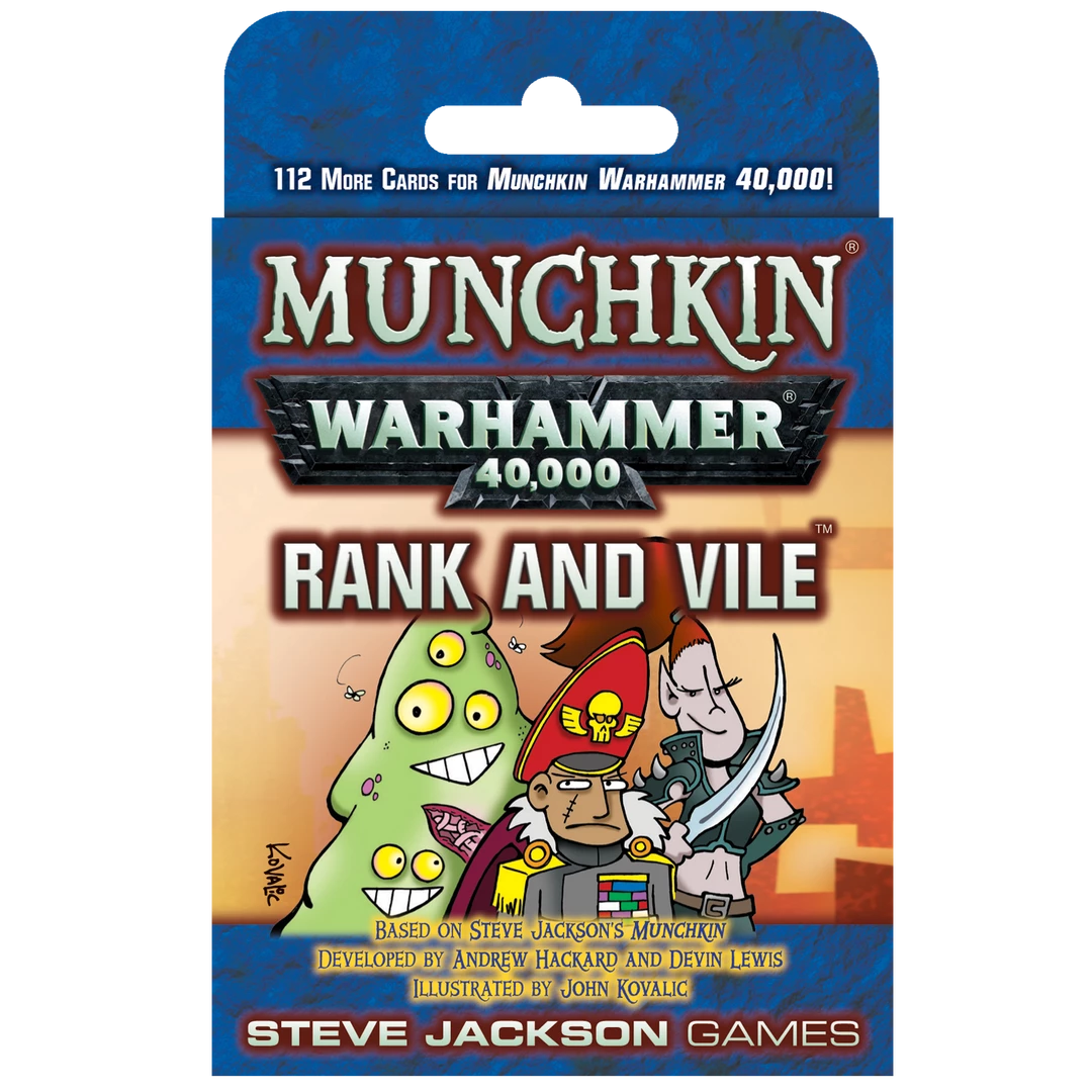 Coupon π₯° Steve Jackson Games Munchkin Warhammer 40000 Rank And Vile Card Games β€οΈ 1 Steve Jackson Games Munchkin Warhammer 40000 Rank And Vile Card Games