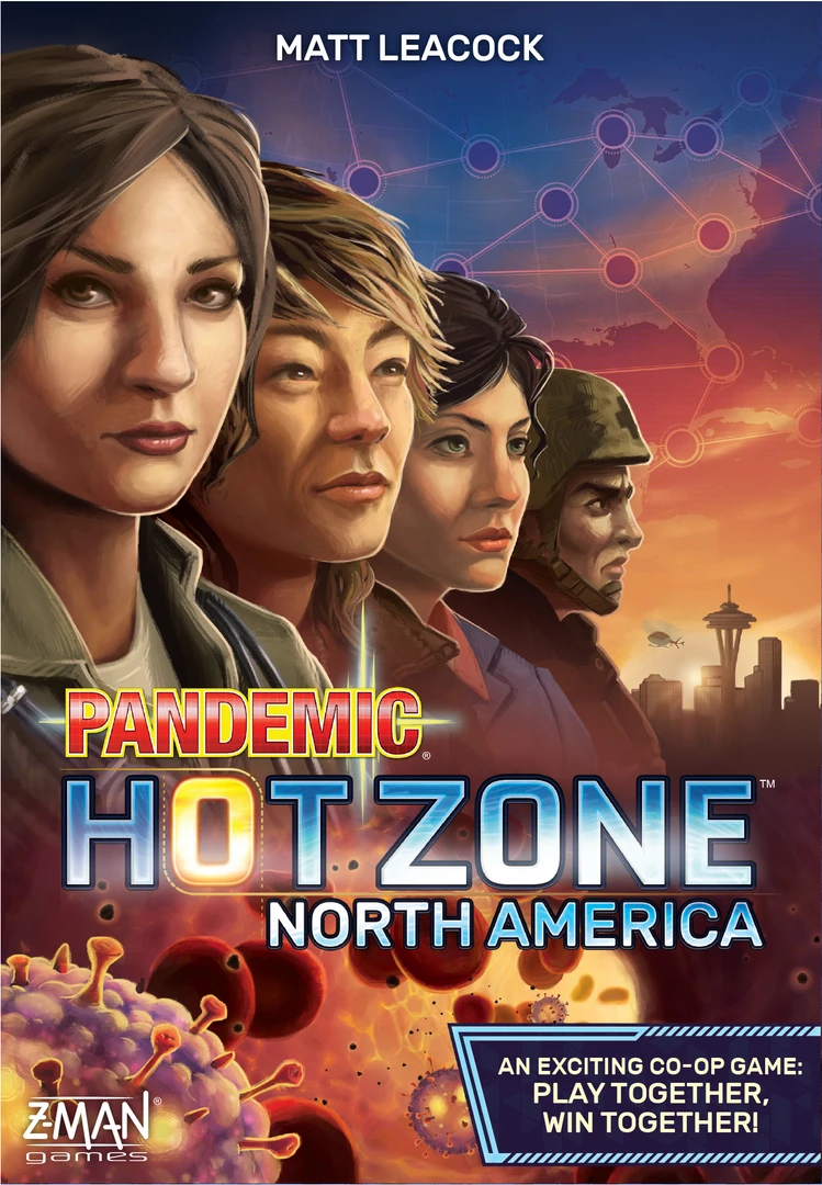 New 𧨠Z-Man Games Pandemic Hot Zone North America Strategy Games π 1 Z-Man Games Pandemic Hot Zone North America Strategy Games