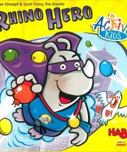 HABA Family Games Rhino Hero Active Kids