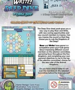 Galactic Raptor Roar And Write Deep Dive Expansion Strategy Games