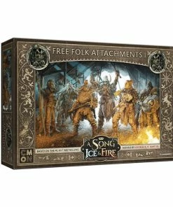CMON A Song Of Ice & Fire: Tabletop Miniatures Game - Free Folk Attachments 1