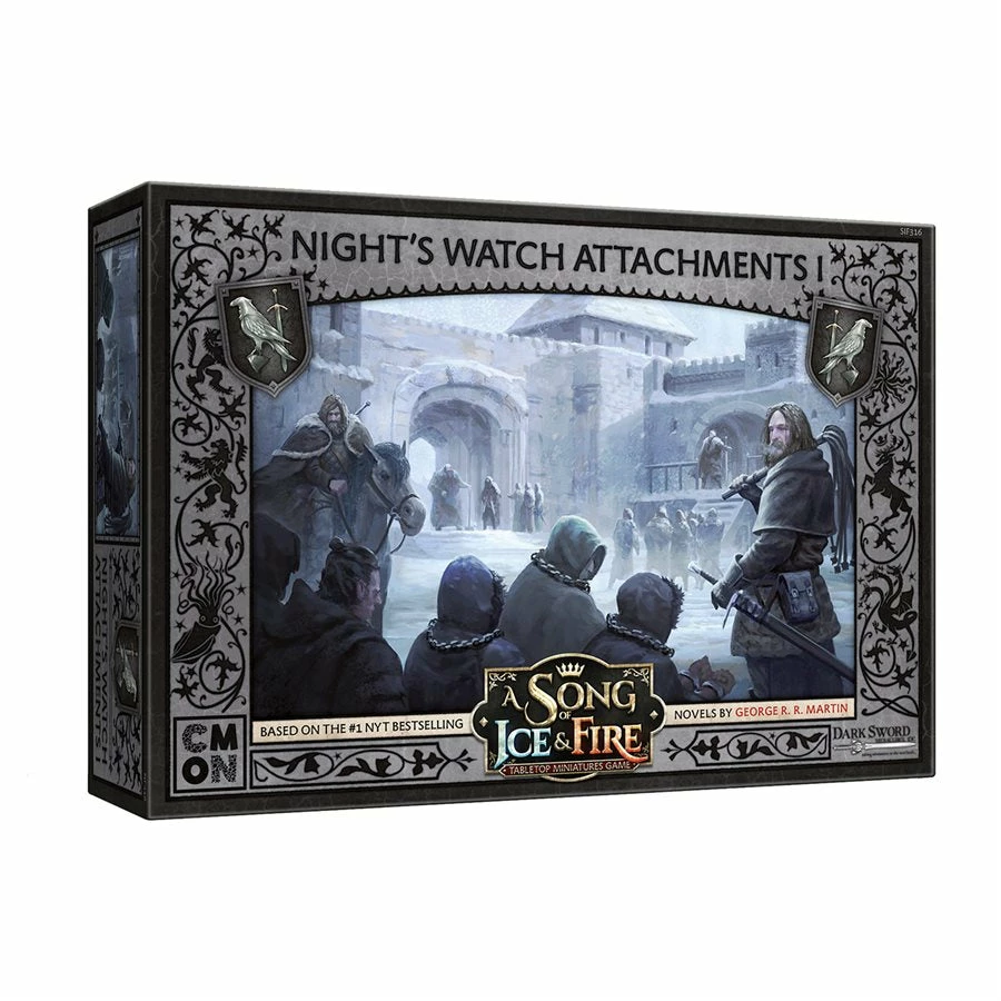 Hot Sale π CMON A Song Of Ice & Fire Tabletop Miniatures Game - Nights β Watch Attachments 1 π 1 CMON A Song Of Ice & Fire Tabletop Miniatures Game - Nights Watch Attachments 1