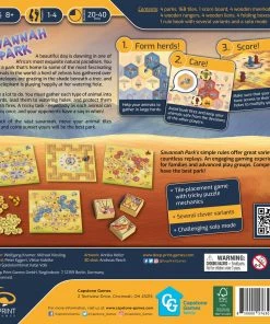 Capstone Games Savannah Park Strategy Games