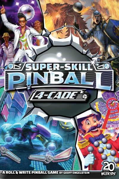 Outlet π― WizKids Super-Skill Pinball: 4-Cade π 1 WizKids Super-Skill Pinball: 4-Cade