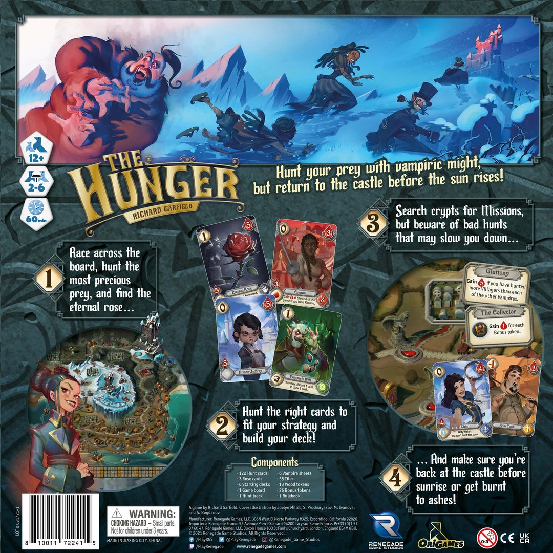 Outlet π€© Renegade Game Studios The Hunger π 2 Renegade Game Studios The Hunger