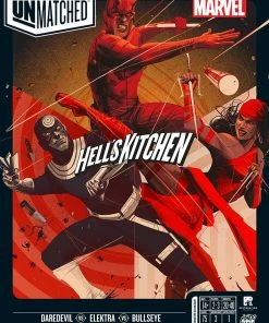 Restoration Games Strategy Games Unmatched Marvel Hell's Kitchen