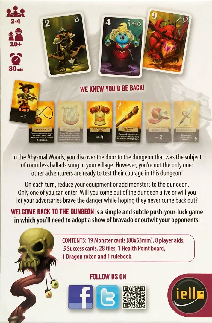 Buy 🎉 IELLO Welcome Back To The Dungeon 🔥 2 IELLO Welcome Back To The Dungeon