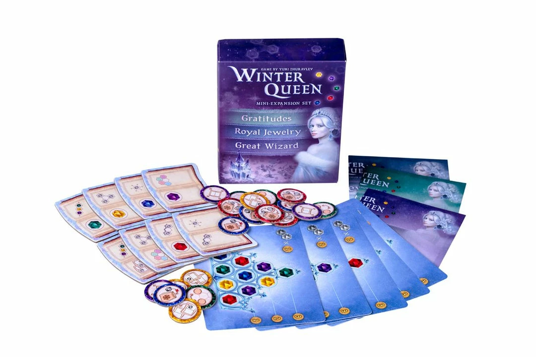 Promo π CrowD Games Strategy Games Winter Queen Mini Expansions β€οΈ 2 CrowD Games Strategy Games Winter Queen Mini Expansions