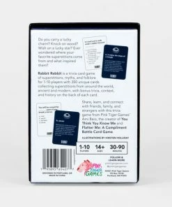 Pink Tiger Games Card Games Rabbit Rabbit: A Game Of Superstitions