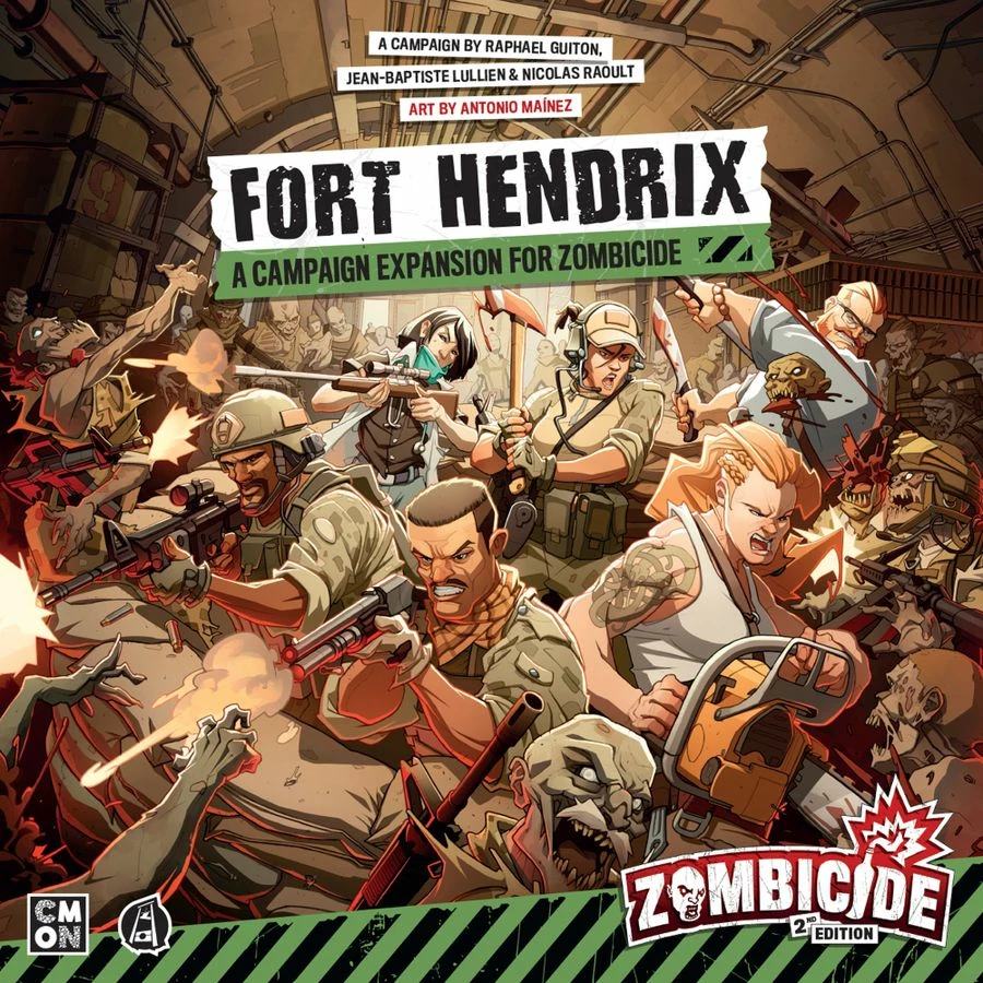 Budget π― CMON Zombicide 2nd Edition Fort Hendrix Strategy Games π 1 CMON Zombicide 2nd Edition Fort Hendrix Strategy Games