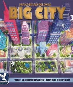 Mercury Games Big City: 20th Anniversary Jumbo Edition Strategy Games