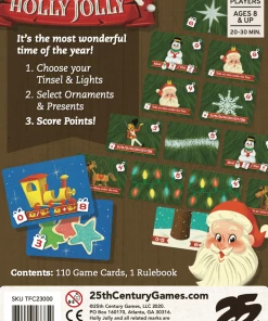 Hot Sale π 25th Century Games Holly Jolly Card Games 𧨠6 25th Century Games Holly Jolly Card Games