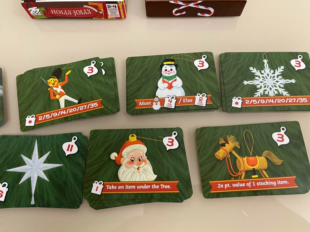 Hot Sale π 25th Century Games Holly Jolly Card Games 𧨠4 25th Century Games Holly Jolly Card Games