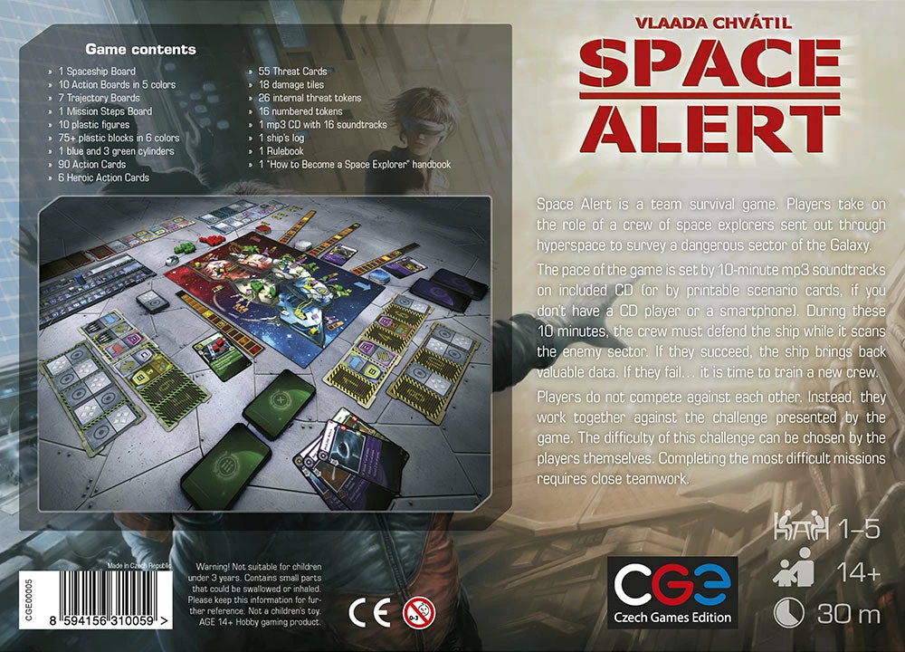 Best Sale ✨ Czech Games Space Alert Strategy Games ✨ 3 Czech Games Space Alert Strategy Games