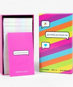 Pink Tiger Games You Think You Know Me Card Games